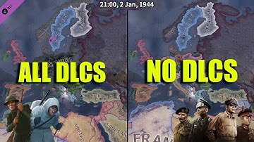 HOI4 Timelapse - ALL DLCs VS NO DLCs (2024) | AI Only | Arms Against Tyranny