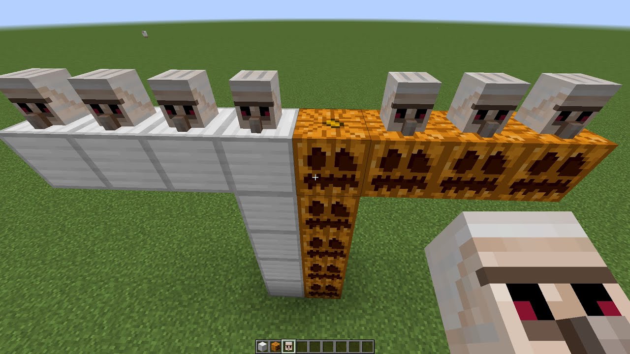 what if you create a MIX DOUBLE GOLEM in MINECRAFT - YouTube