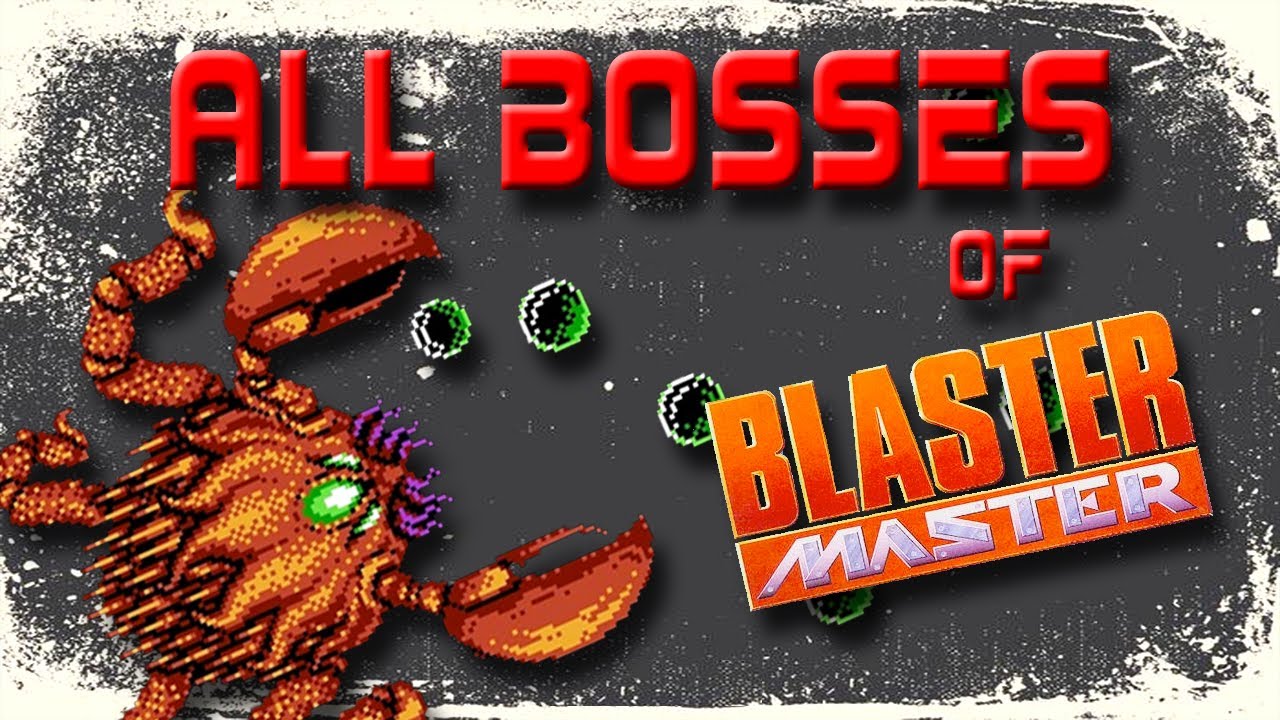 Blaster Master NES All Bosses YouTube