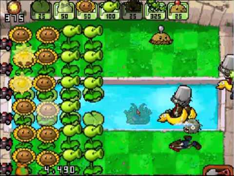 Plants VS Zombies DS Walkthrough Part 12 - YouTube