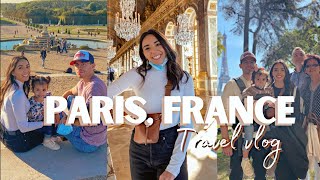 Vlog: Exploring Paris with my parents! Versailles Palace + highlights of Paris+ French pastries.