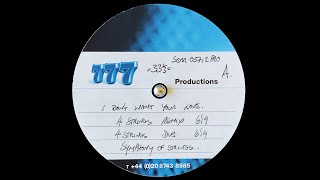 Symphony Of Strings - Don&#39;t Want Your Love (4 Strings Vocal Remix) (2001) (Acetate)