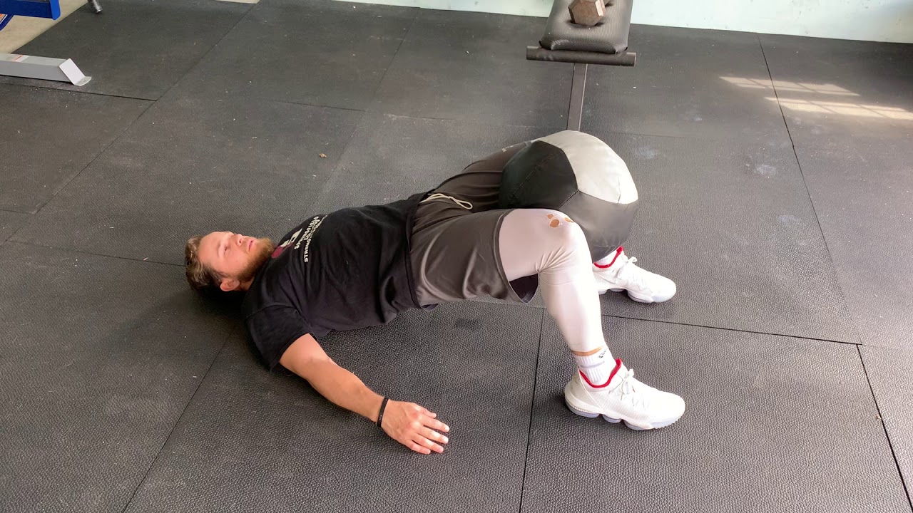 Glute bridge MB squeeze YouTube