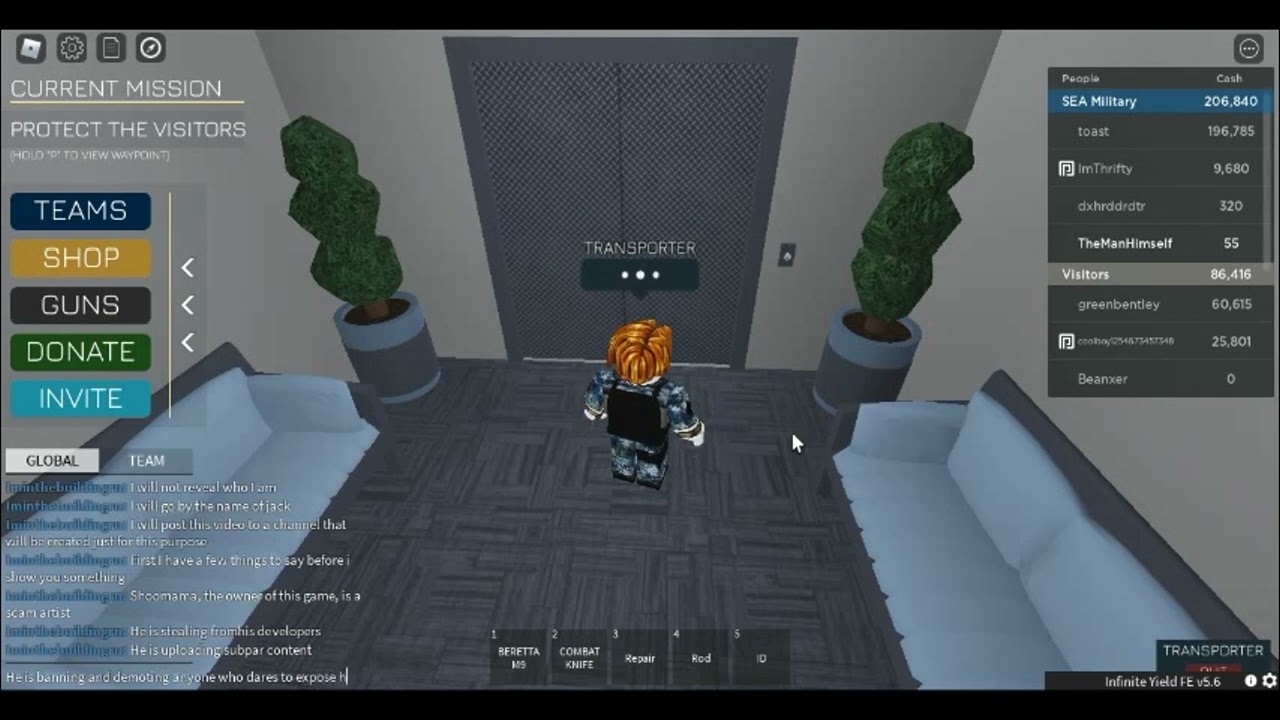 NAVY SIMULATOR ROBLOX BUNKER TOUR Shoomama EXPOSED YouTube