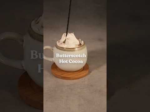 Butterscotch Hot Chocolate | Hotchocolaterecipe Butterscotch Drinkrecipes