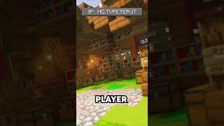 Il Primo che Entra gli Regalo un Mercatino! #minecraftita #petervanilla #minecraftserver