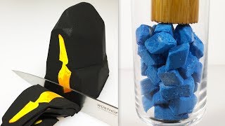 Very Satisfying and Relaxing Compilation 110 Kinetic Sand ASMR