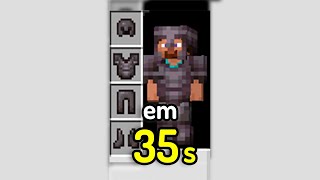 Becoming Full Netherite In 35 Seconds š² Becoming Full Netherite In 35 Seconds š²