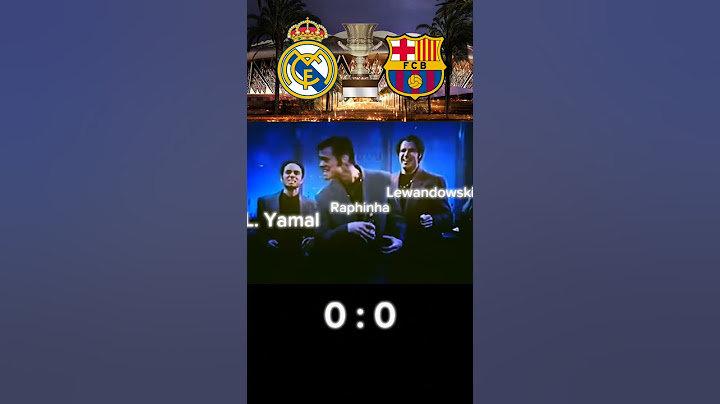 Real Madrid vs FC Barcelona 2-5 Meme