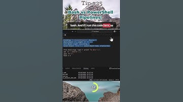 Bash vs PowerShell Pipelines! Tip #35