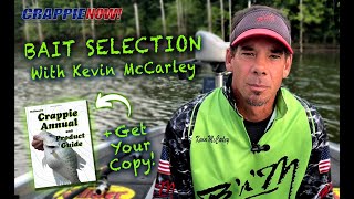 How a Professional Crappie Angler Chooses Colors for Crappie Bait
