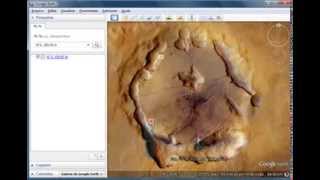 How To Find Isaac Asimov Crater On Mars Using Google Earth