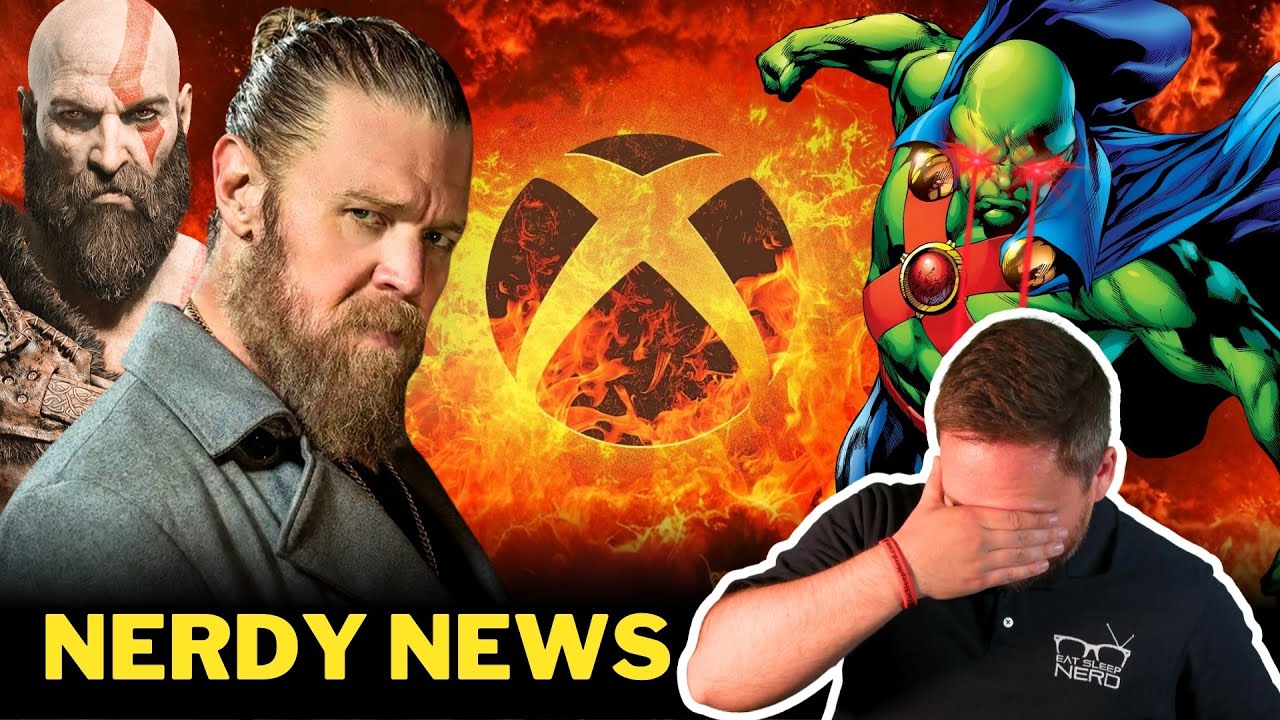 God of War casting reaction + Xbox is DEAD + Martian Manhunter DCU teases | Nerdy News!