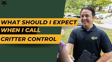 What should I expect when I call Critter Control? | Critter Control