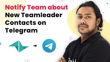 Teamleader CRM Telegram Integration - Notify Team about New Teamleader Contacts on Telegram