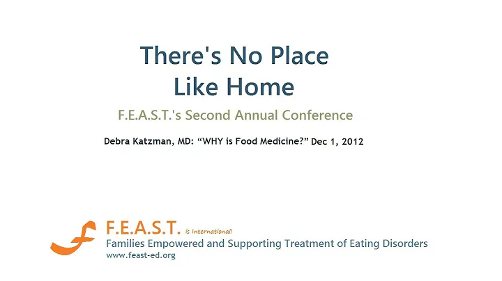 Dr. Debra Katzman, MD "WHY is Food Medicine?" Dec ...