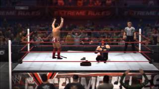 WWE Extreme Rules 2014 Daniel Bryan vs Kane \/ WWE World Heavyweight Championship