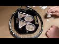How to use our racquet network ink to apply a stencil