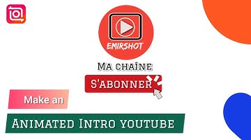 Make an Animated Youtube Intro With Subscribe Button •InShot Tutorial•