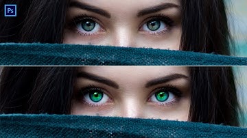 Dramatic Bi-color Animal Eye Effect in Photoshop