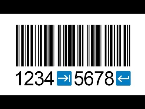 Barcodes mit Steuerzeichen wie TABULATOR oder ENTER erstellen - so geht's