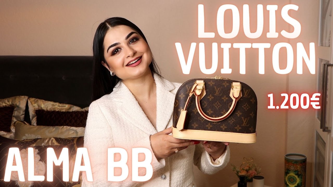 Louis Vuitton ALMA BB MONOGRAM // UNBOXING & REVIEW ♡ 