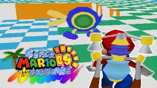 A TEST MAP ON MAR10 DAY! - Super Mario Sunshine DS #6