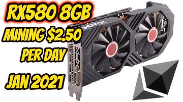 ETH Mining Crazy 2021 RX580 making $2.50+ per day