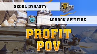 PROFIT GENJI POV  ● Seoul Dynasty Vs London Spitfire ● Summer Showdown ● OWL Povy
