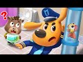 Suara Aneh dari Bawah Tanah | Kartun Anak-anak | Kepala Polisi Labrador | BabyBus Bahasa Indonesia