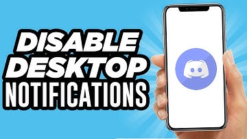 How To Disable Desktop Notifications On Discord | Easy Tutorial (2022)
