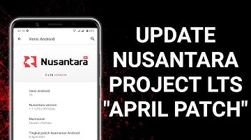 Install ROM NUSANTARA PROJECT LTS ANDROID 10 OFFICIAL REDMI NOTE 8 GINKGO CUSTOM ROM GAMING