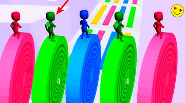 Layers Roll in All Levels Gameplay Walkthrough Android ios