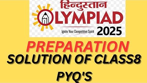 Hindustan Olympiad 2025 preparation for class8 #howto #preparation #hindustanolympiad2025 #video 