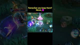 Fanny:can you stop them? 😈 #mlbb #wtfmobilelegends #funnymomentsmlbb