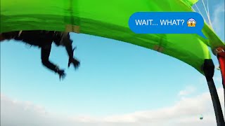 Friday Freakout: No Tracking, Skydiver Collides With Parachute In Freefall