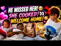 Blueface Returns Home 😳 Nevaeh Cooks For Him & He Missed Her