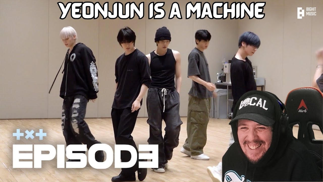 Espy Reacts To TXT | 'Beautiful Strangers' | Upside Down Kiss | Dance Practice Behind