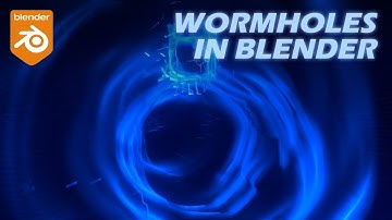 06- Blender || Create sci-fi warm-hole animation || Creating the stars shedder part 3