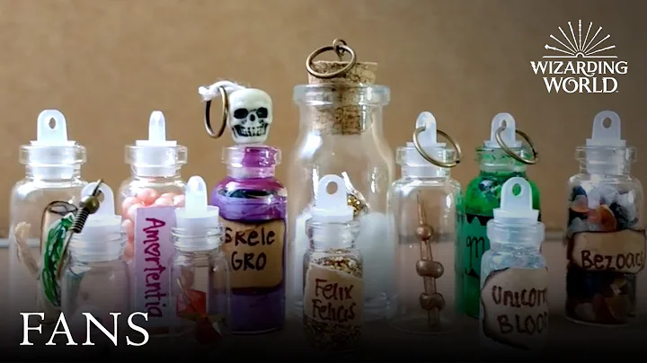 Harry Potter Potion Necklaces by Amellali Mayén | Fans of the Wizarding World