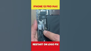 iPhone 13 Pro Max restart on Apple logo fix #shorts #thegsmsolution #iphonerepair