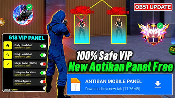 Free Fire Panel Mobile 🔥 | FF Antiban Panel OB51 | Free Fire Hack New 😈 | FF Max Injector 2025