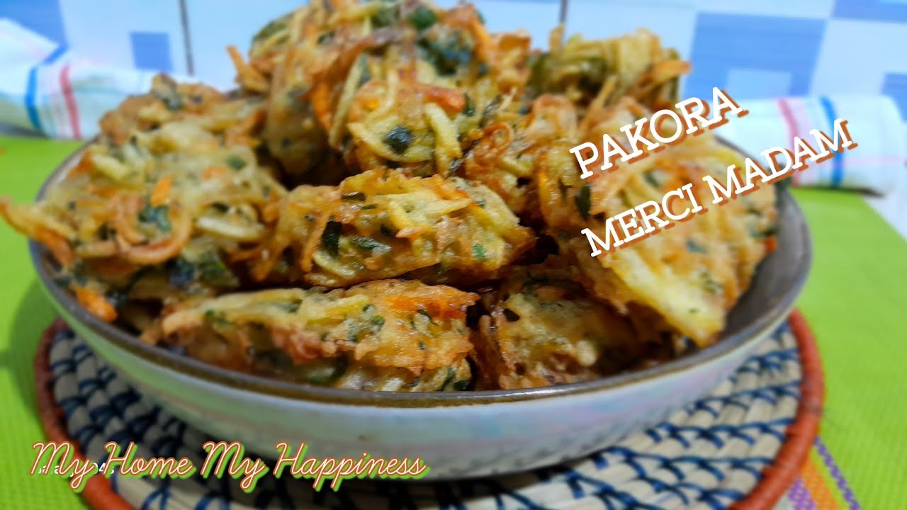 Uko wateka MERCI MADAM mu buryo bworoshye😋 ziraryoha cyaneeee// STEP BY STEP PAKORA RECIPE