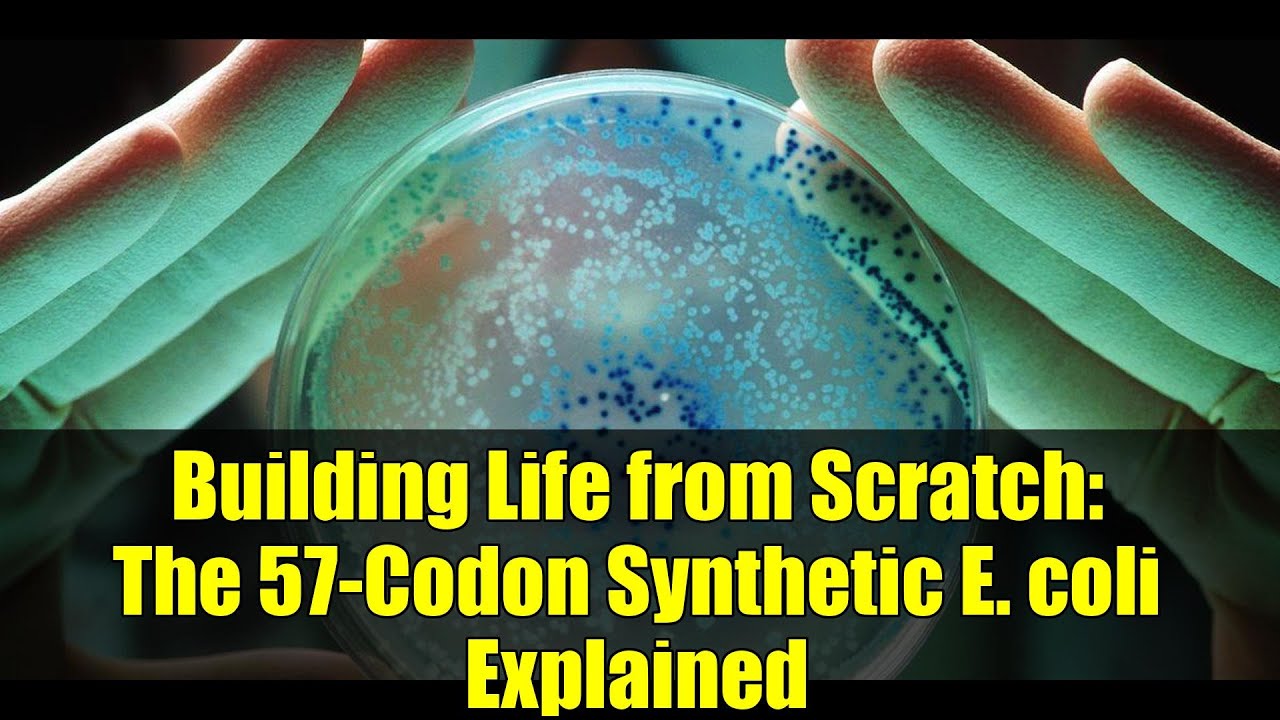 Building Life from Scratch: The 57-Codon Synthetic E. coli Explained