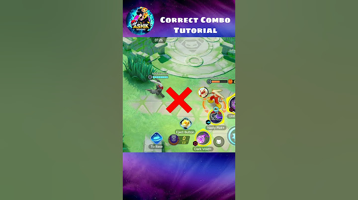 DarkRai Combo Tutorial ✅|| Pokemon unite
