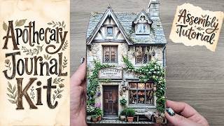 Apothecary Junk Journal Folio Assembly Tutorial | Printable Interactive Folio