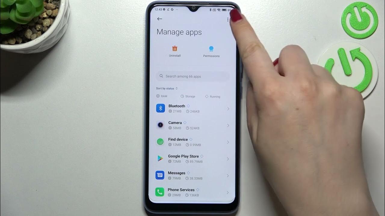 How to Reset App Preferences on XIAOMI Redmi 10C Remove Background