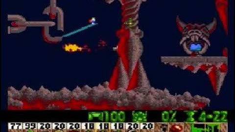 Lemmings Genesis/Mega Drive Walkthrough: Fun Level 29