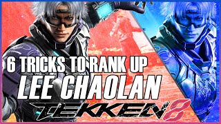 Teach Me Lee Chaolan | Online Rank Up Guide | Tekken 8