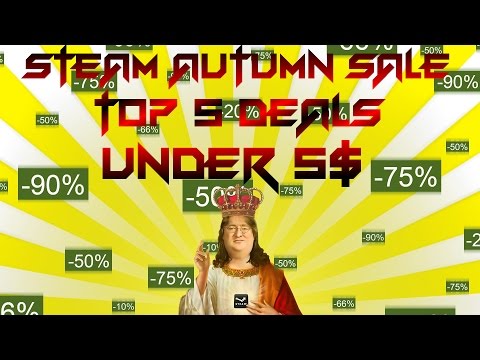 Top 5 Deals Steam Autumn Sale Under 5$